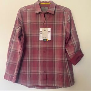 Wind River No Fly Zone Button Up Shirt - Insect Repellent & UV blocking.